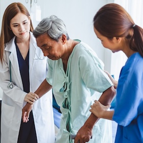 Reducción de las caídas de los pacientes