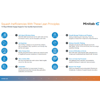 Deshágase de las ineficiencias con estos principios de manufactura esbelta