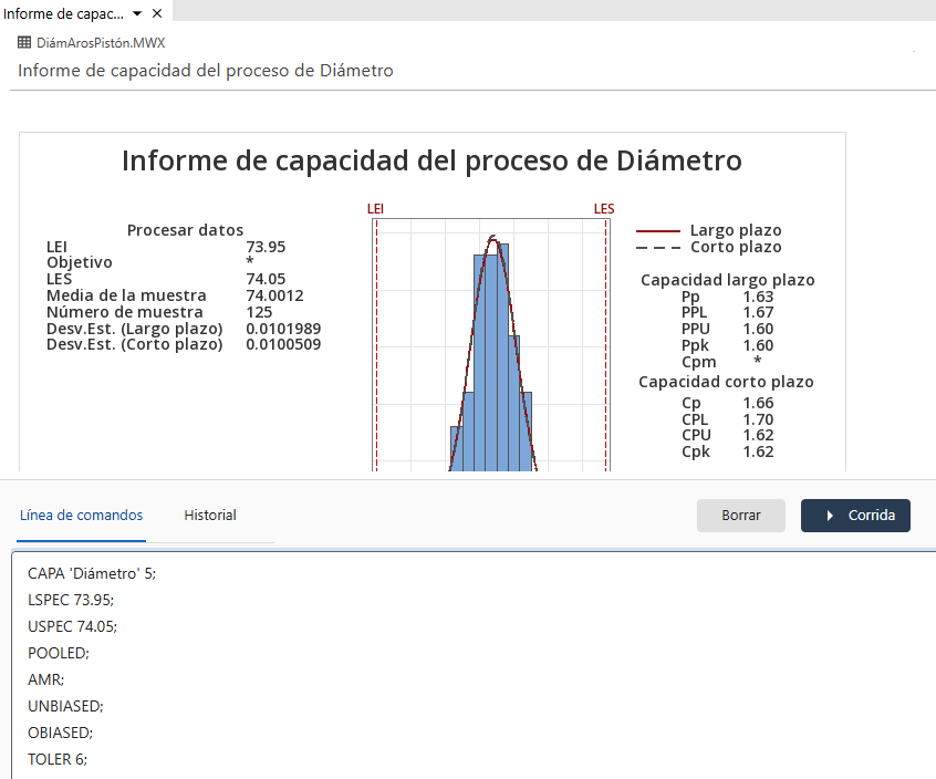 Línea de comandos e historial