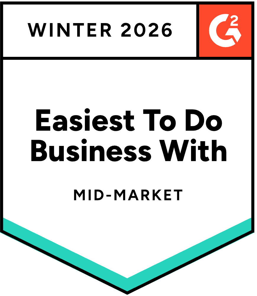 G2 Winter 2026 Easiest to Business With