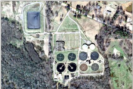 텍사스 주 타일러 수처리 계획 조감도 