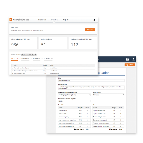 Direcionar e Coletar Ideias